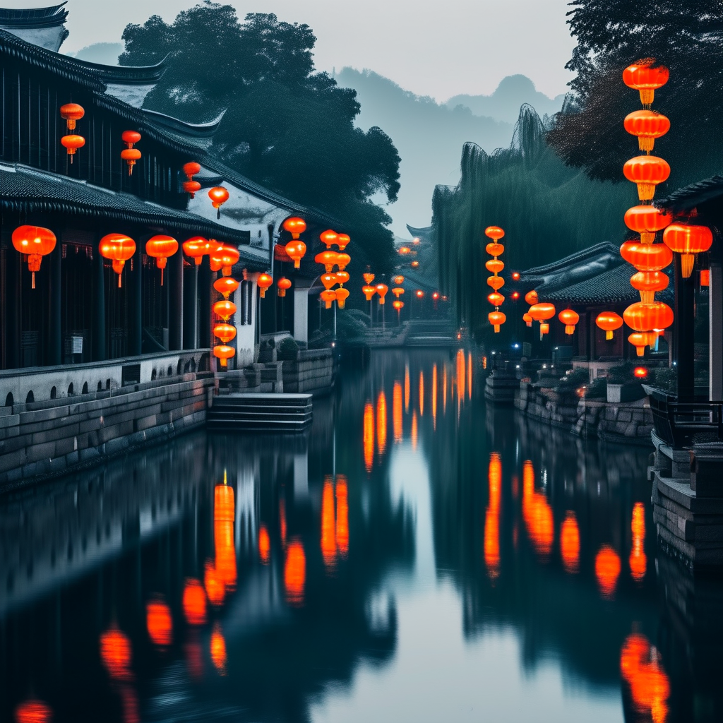 金华古子城夜景